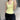 YELLOW TANK TOP AND BLACK SWEATPANTS SET IN SOFT KNIT FABRIC