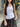 YELLOW TANK TOP AND BLACK SWEATPANTS SET IN SOFT KNIT FABRIC