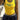 YELLOW TANK TOP BRASIL WITH LETTER EMBROIDERY AND SCOOP NECK