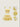 YELLOW TWO PIECE Y2K FASHION SKIRT SET