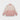 ZIP-UP SWEATER PINK AND WHITE UNISEX STREETWEAR PULLOVER JACKET