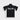 ZIPPER TEE SHIRT - BLACK AND WHITE STYLISH COTTON SHORT-SLEEVED TOP
